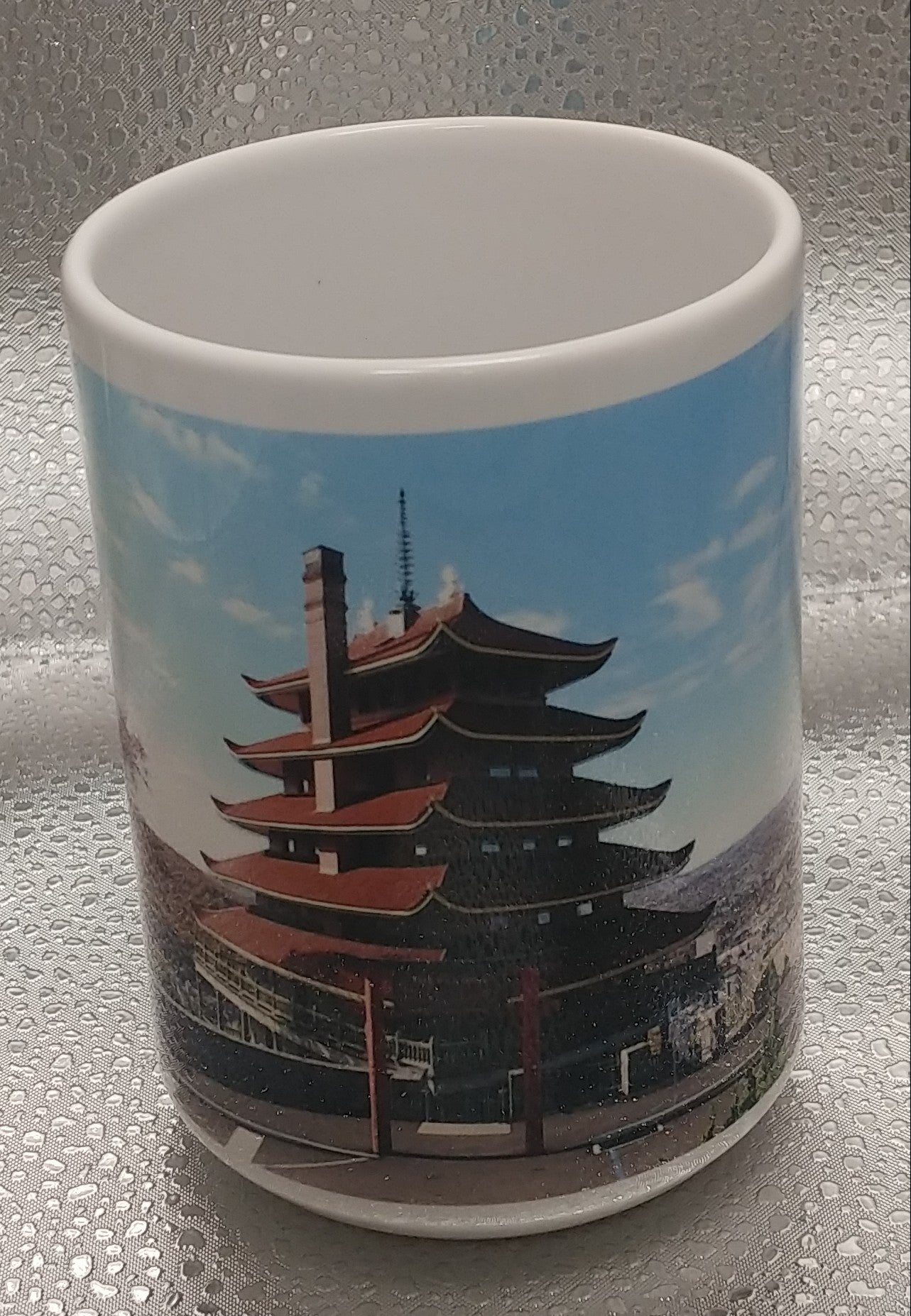 Lectura Pagoda Ceremic 15oz. Taza