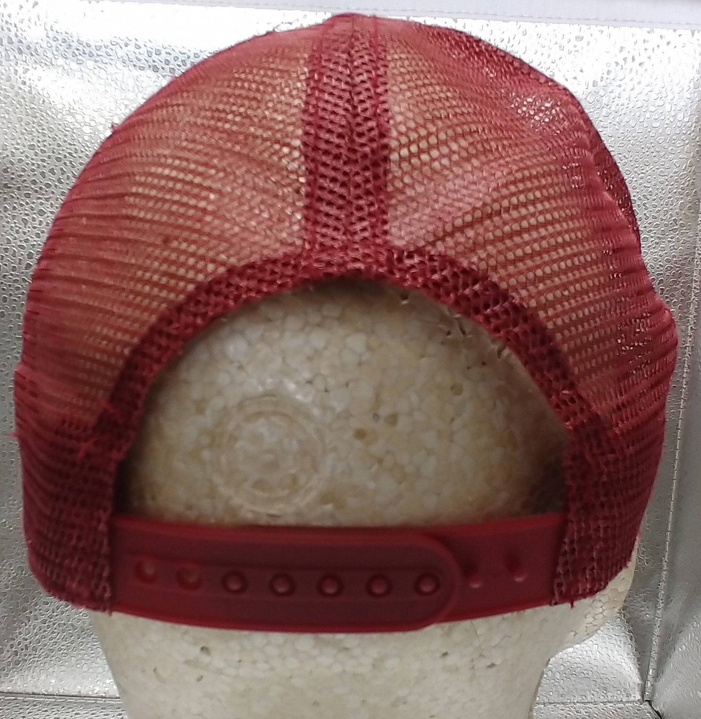 Reading Distressed Trucker Cap Maroon