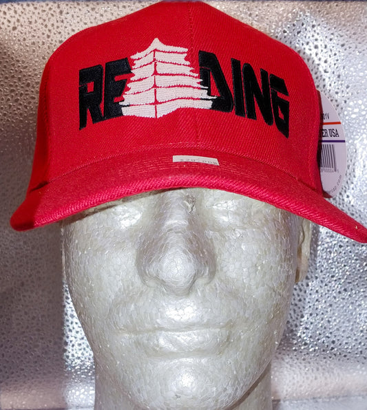 Reading Cap Red Reverse