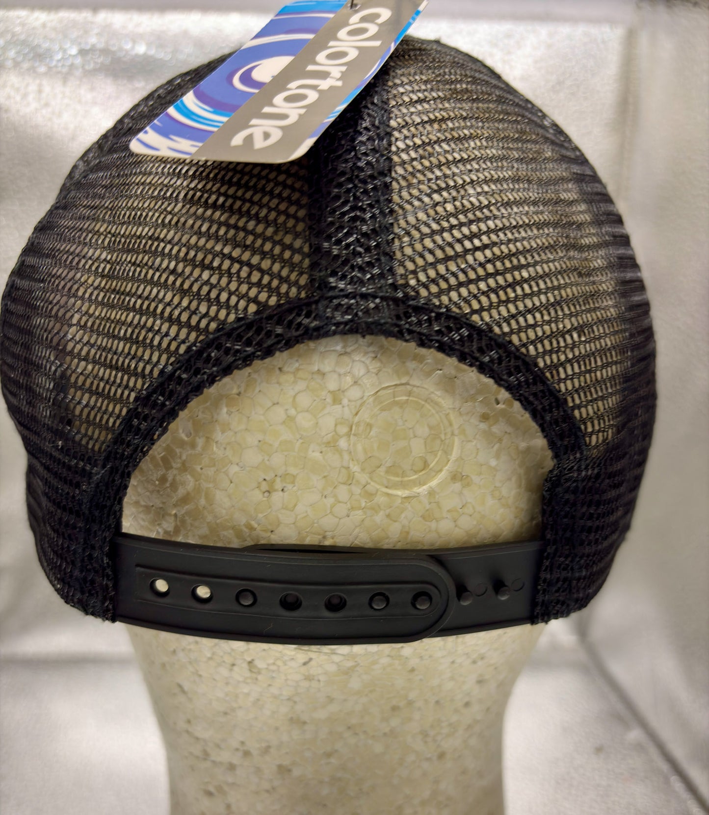 Pagoda Black and Gray Spider Cap
