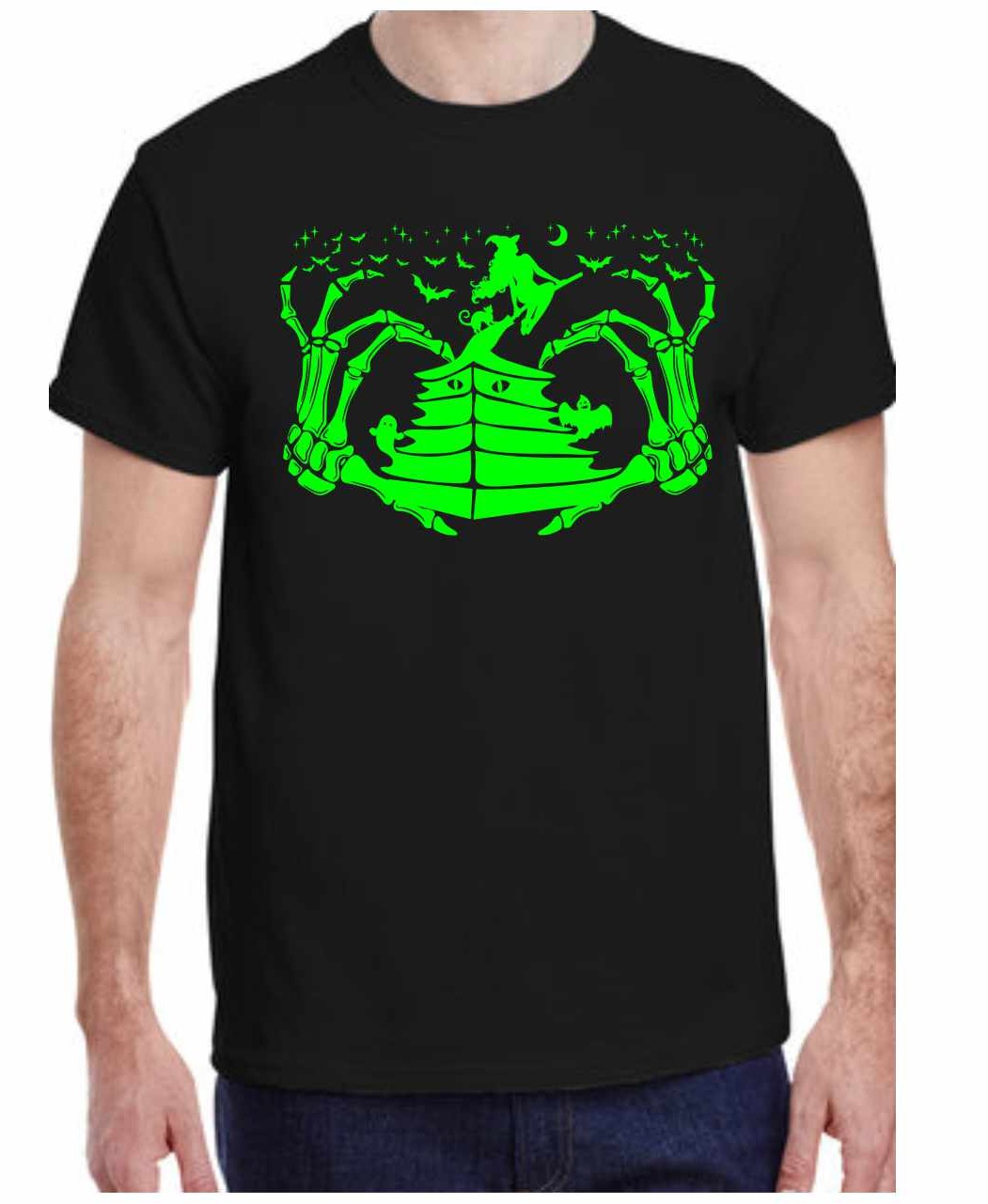 Camisa Lectura Splatter Negra