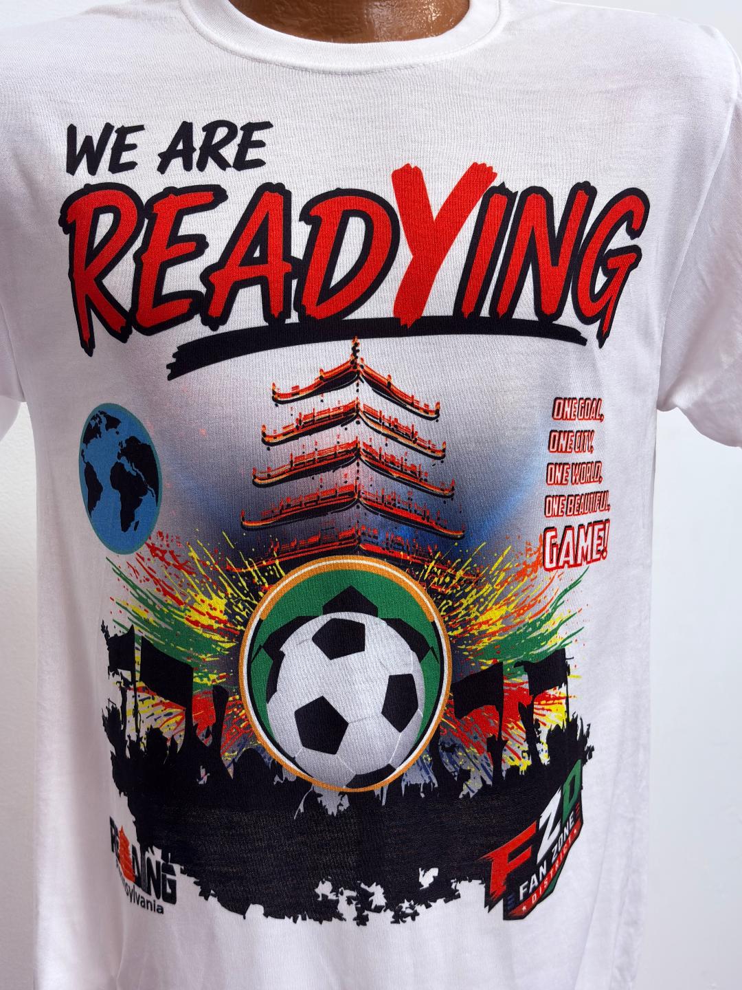 Camiseta negra Reading Pennsylvania