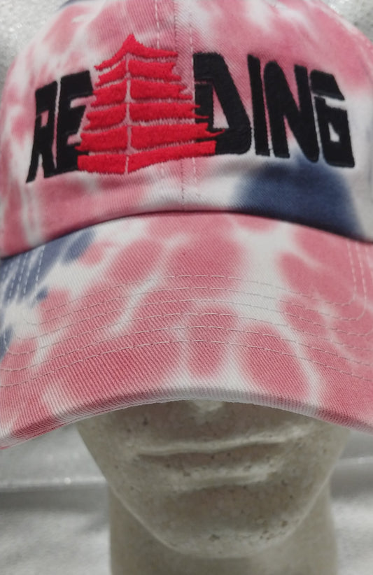 Reading Cap Faded Red White and Blue