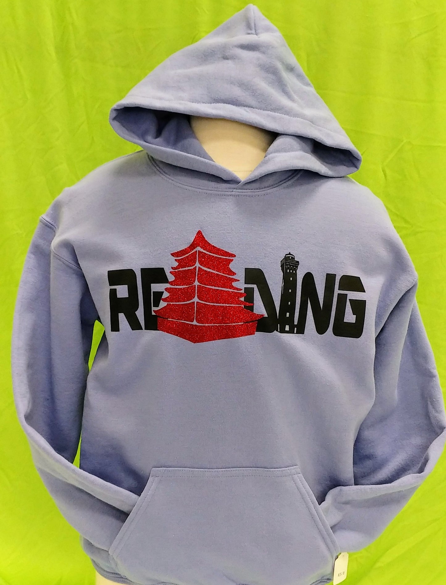 Reading Hoodie Youth Lavender