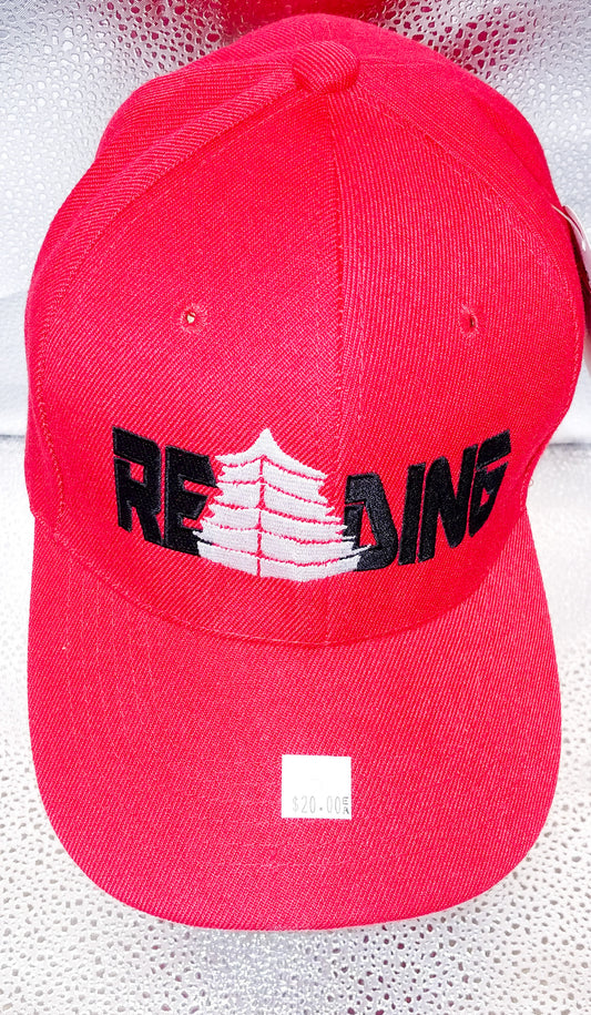 Reading Cap Red Reverse
