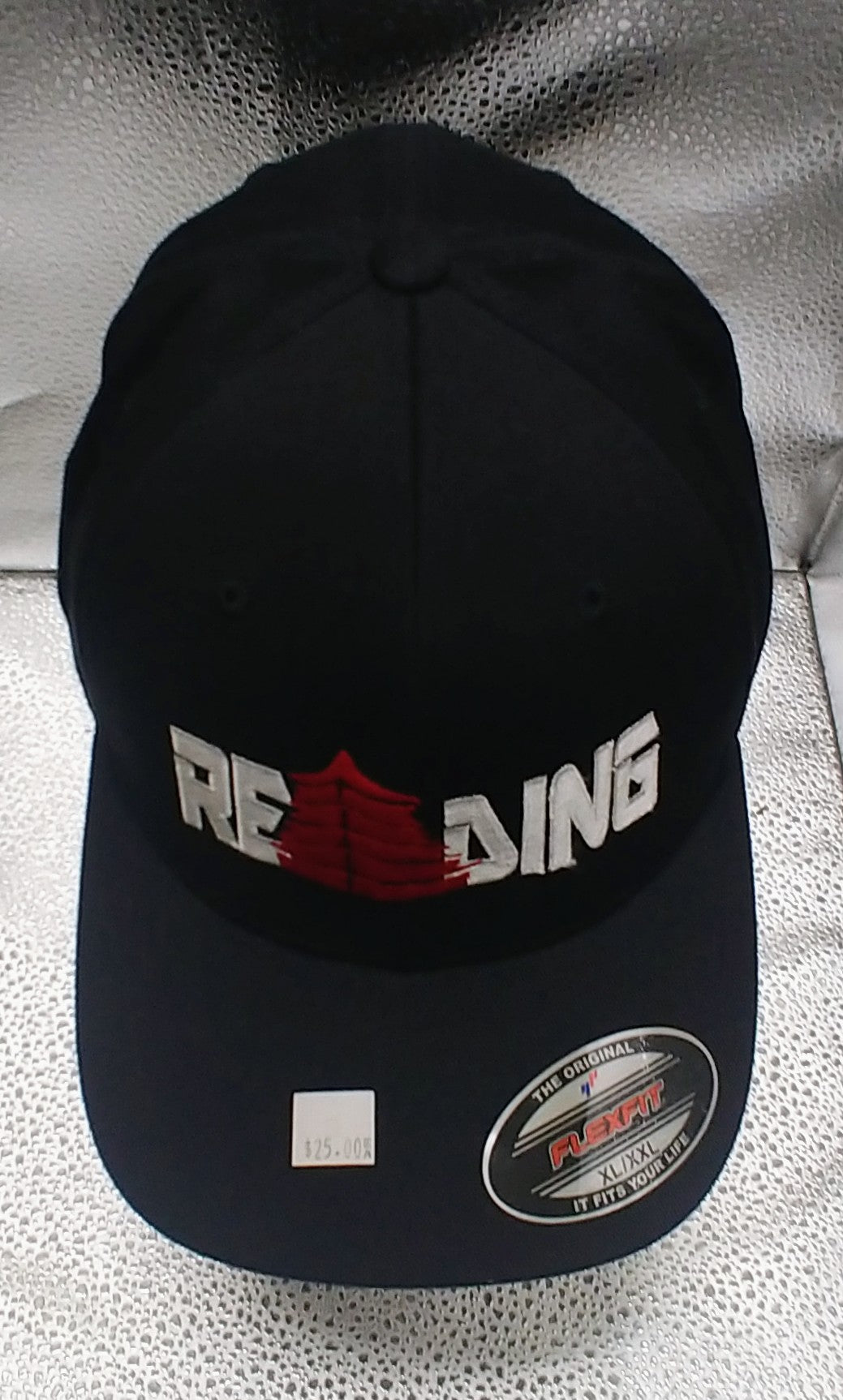 Reading Black FlexFit Cap