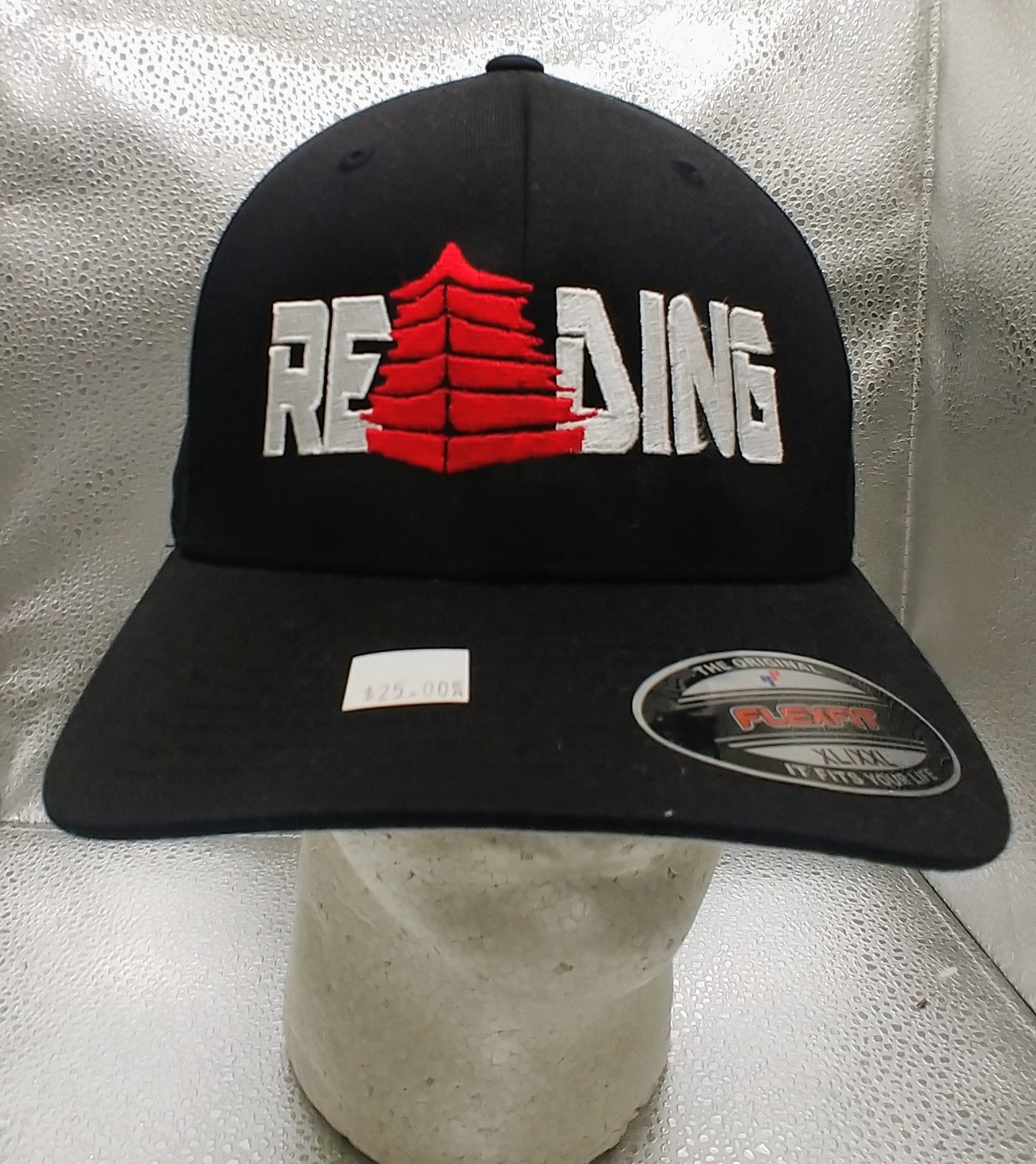 Reading Black FlexFit Cap
