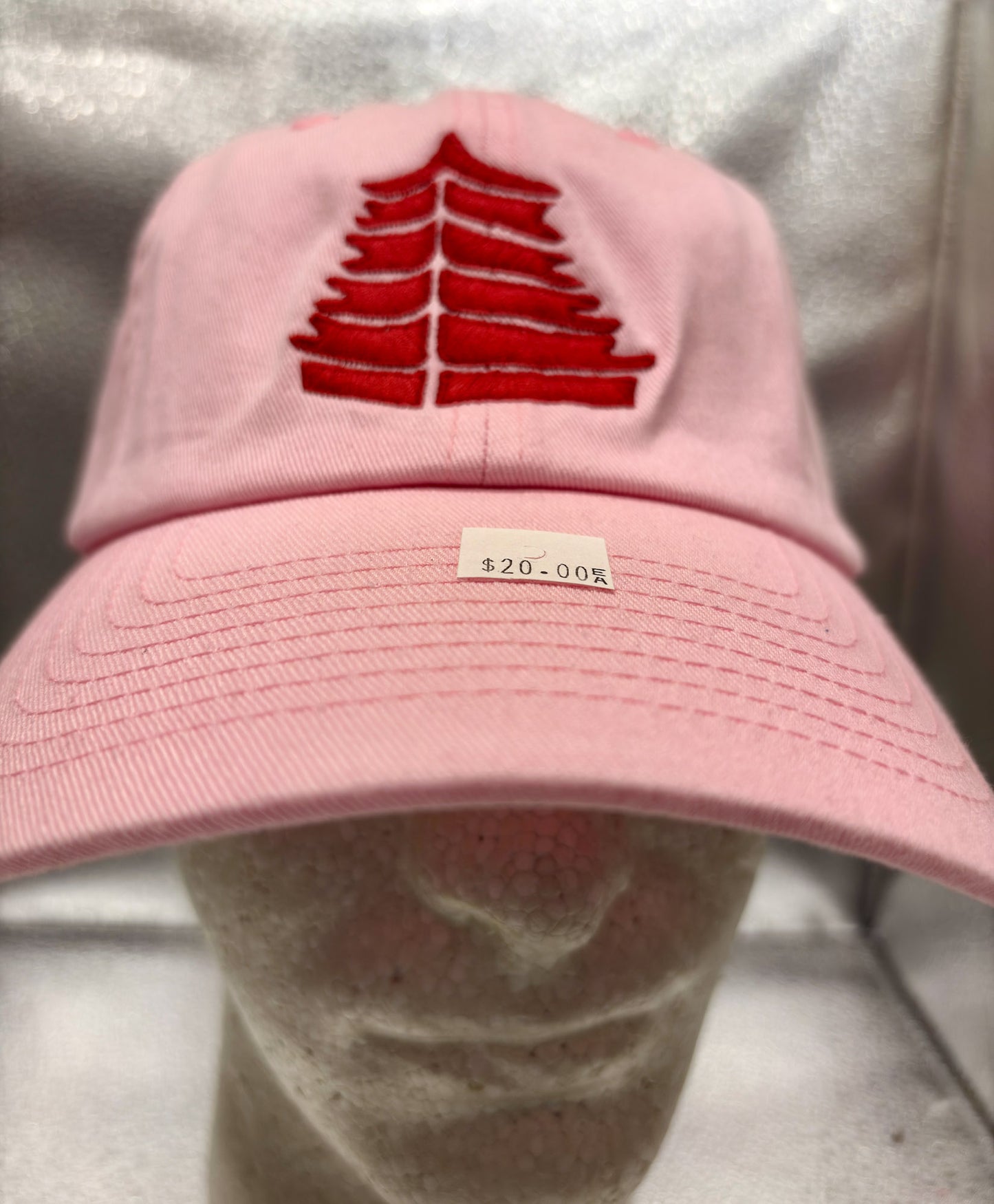 Pagoda Pink Cap