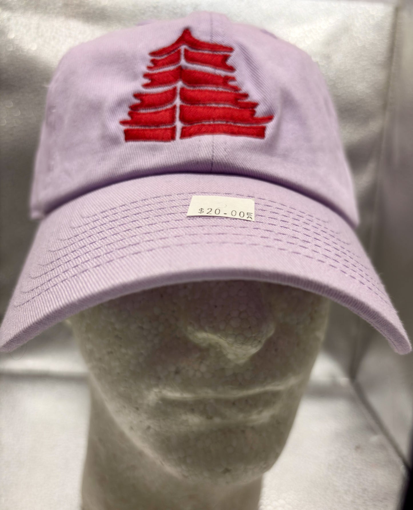 Pagoda Light Purple Cap