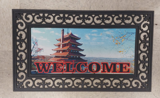 Reading Pagoda Welcome Mat